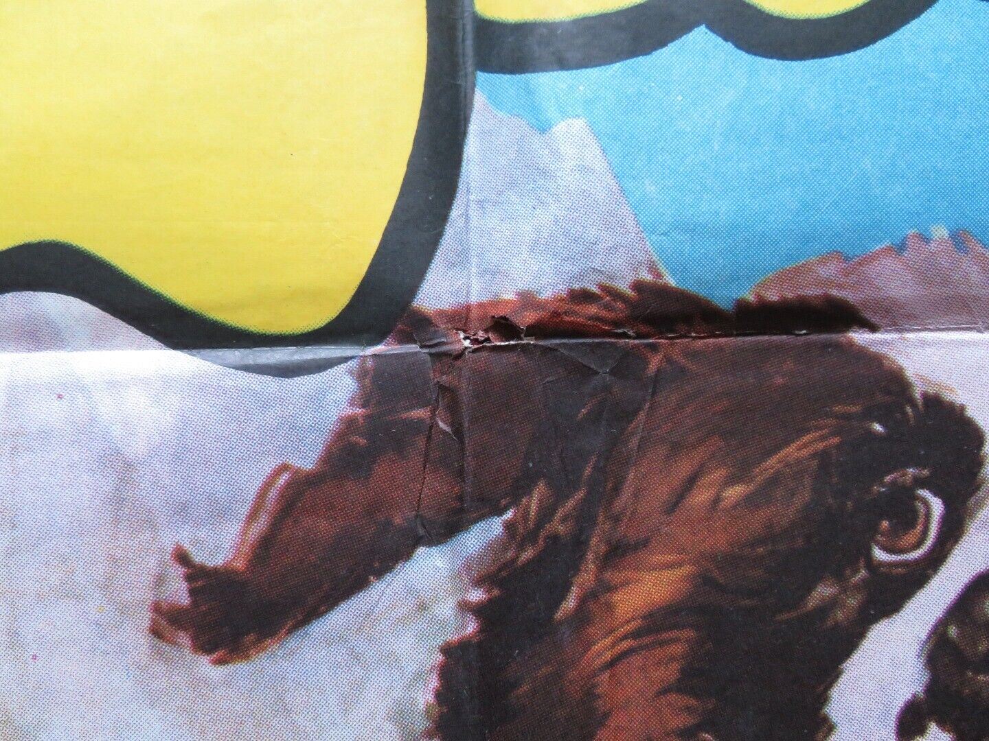 GEORGE! FOLDED ARGENTINA ONE SHEET POSTER MARSHALL THOMPSON JACK MULLANEY 1972 Movie posters