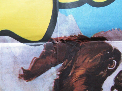 GEORGE! FOLDED ARGENTINA ONE SHEET POSTER MARSHALL THOMPSON JACK MULLANEY 1972 Movie posters