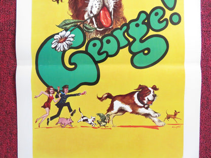 GEORGE! ITALIAN LOCANDINA POSTER MARSHALL THOMPSON INGE SHOENER 1976 Rendezvous Cinema Movie posters