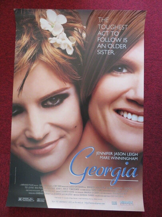 GEORGIA US ONE SHEET ROLLED POSTER JENNIFER JASON LEIGH MARE WINNINGHAM 1995 Movie posters