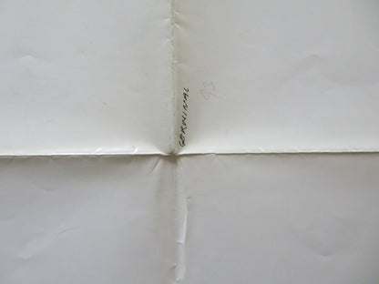 GERMINAL UK QUAD POSTER FOLDED GERARD DEPARDIEU MIOU - MIOU 1994 Rendezvous Cinema Movie posters