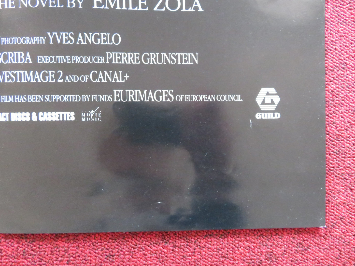 GERMINAL UK QUAD POSTER FOLDED GERARD DEPARDIEU MIOU - MIOU 1994 Rendezvous Cinema Movie posters