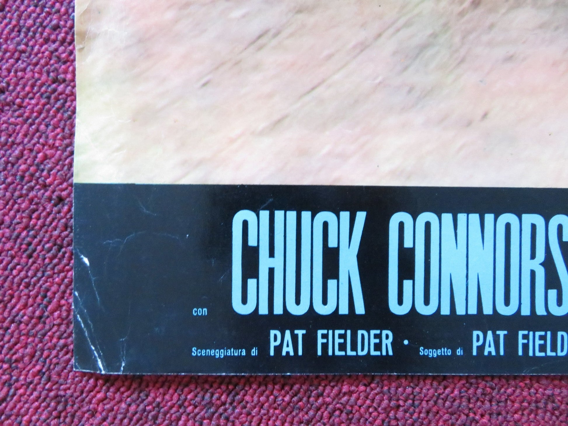 GERONIMO - A ITALIAN FOTOBUSTA POSTER CHUCK CONNORS ADAM WEST 1962 Rendezvous Cinema Movie posters