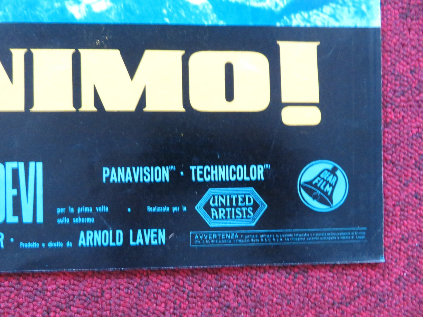 GERONIMO - B ITALIAN FOTOBUSTA POSTER CHUCK CONNORS ADAM WEST 1962 Rendezvous Cinema Movie posters