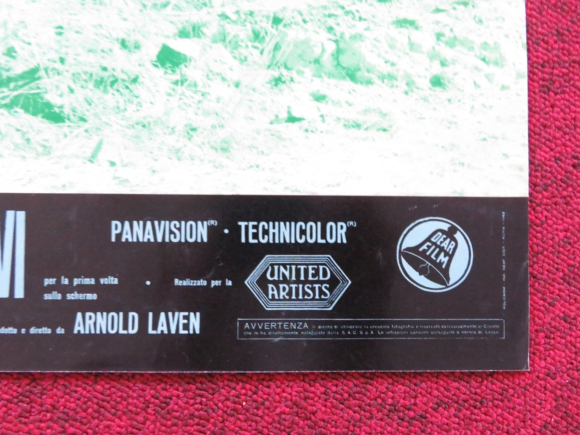 GERONIMO - C ITALIAN FOTOBUSTA POSTER CHUCK CONNORS ADAM WEST 1962 Rendezvous Cinema Movie posters