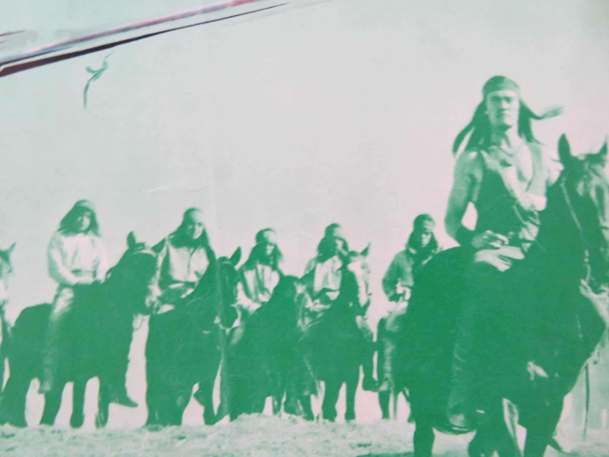 GERONIMO - C ITALIAN FOTOBUSTA POSTER CHUCK CONNORS ADAM WEST 1962 Rendezvous Cinema Movie posters