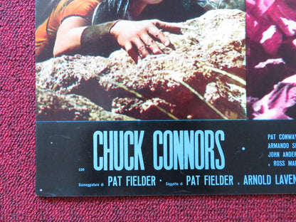 GERONIMO - E ITALIAN FOTOBUSTA POSTER CHUCK CONNORS ADAM WEST 1962 Rendezvous Cinema Movie posters