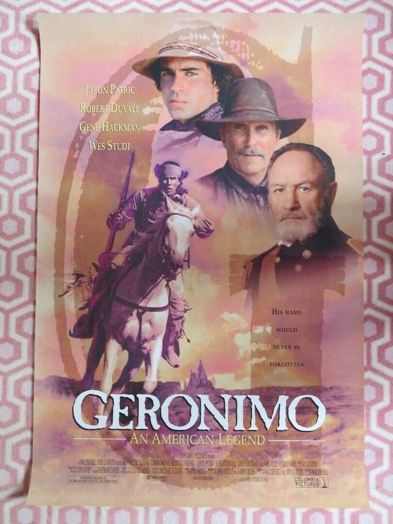 GERONIMO ONE SHEET ROLLED POSTER LASON PATRIC 1993 Movie posters