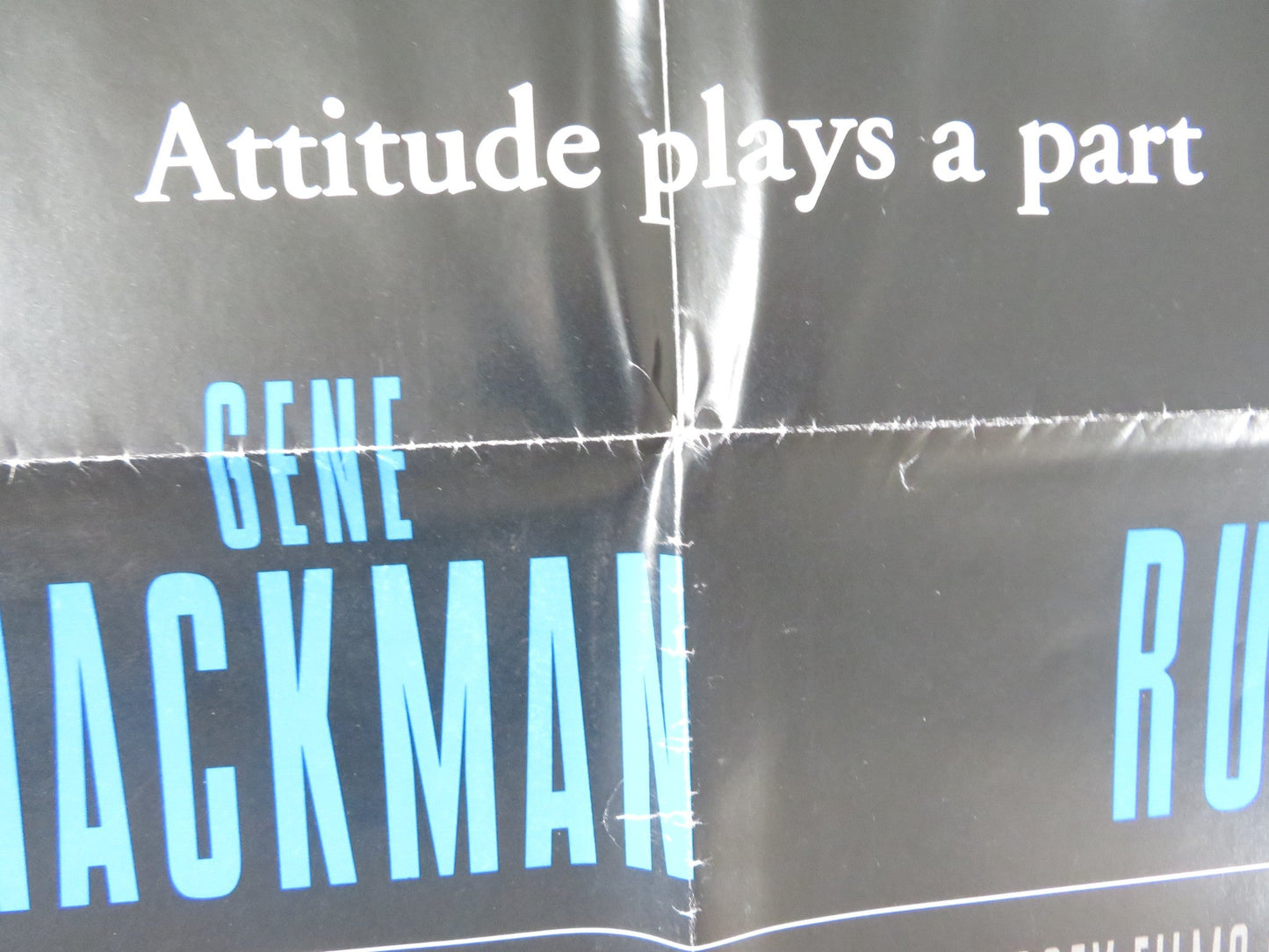 GET SHORTY FOLDED US ONE SHEET POSTER JOHN TRAVOLTA GENE HACKMAN 1995 Rendezvous Cinema Movie posters