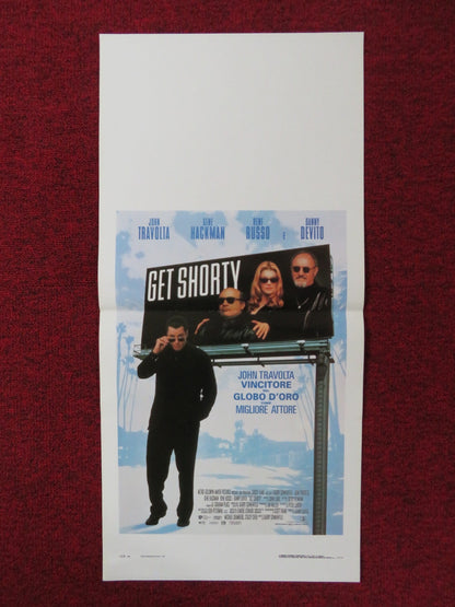 GET SHORTY ITALIAN LOCANDINA POSTER JOHN TRAVOLTA GENE HACKMAN 1996 Rendezvous Cinema Movie posters