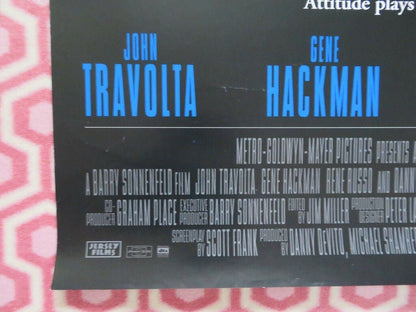 GET SHORTY US ONE SHEET ROLLED POSTER JOHN TRAVOLTA GENE HACKMAN 1995 - Rendezvous Cinema