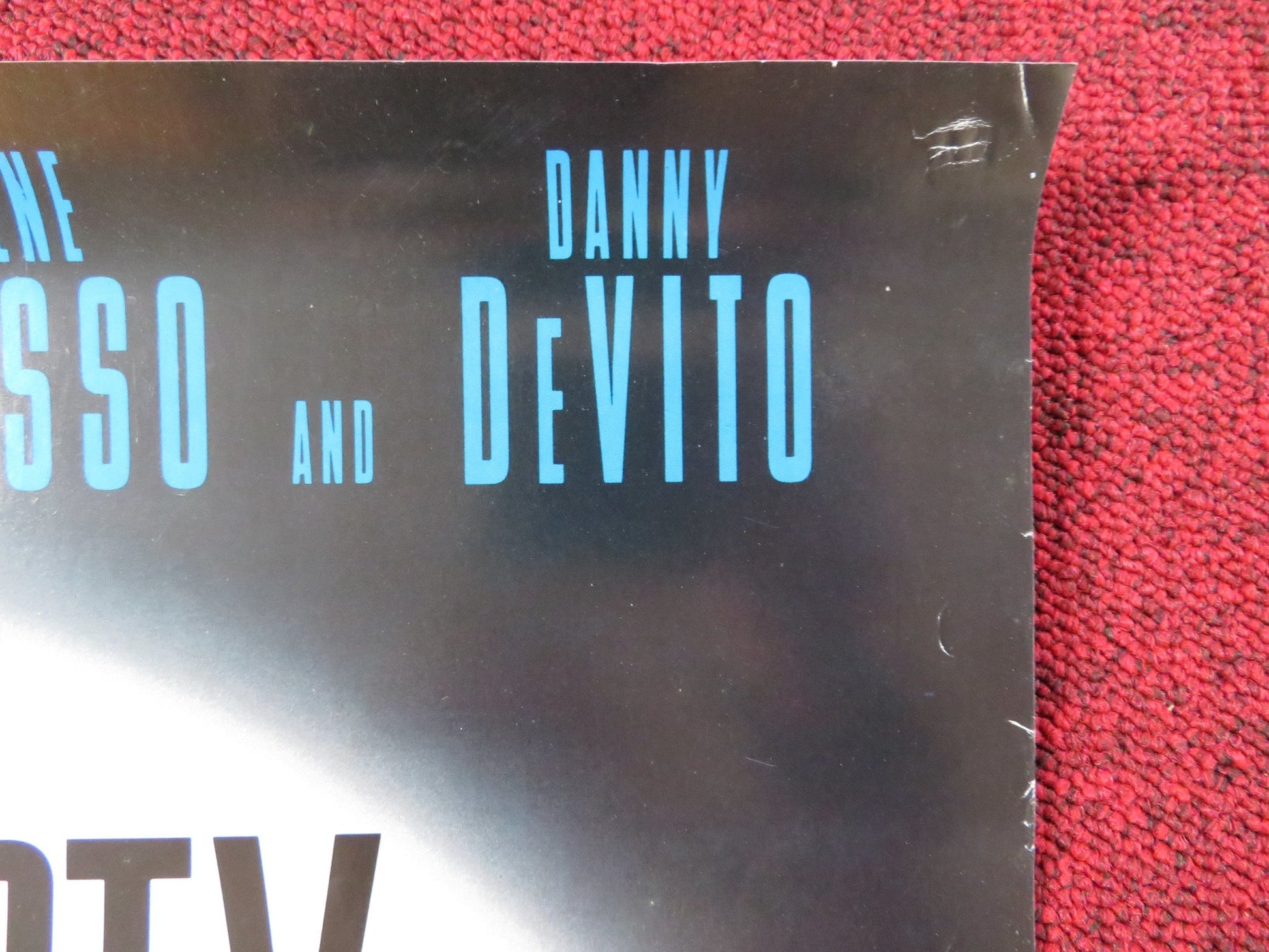 GET SHORTY VHS POSTER JOHN TRAVOLTA GENE HACKMAN 1995 Rendezvous Cinema Movie posters