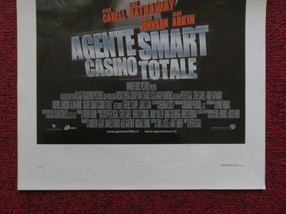 GET SMART ITALIAN LOCANDINA POSTER STEVE CARELL ANNE HATHAWAY 2008 Rendezvous Cinema Movie posters