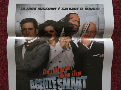 GET SMART ITALIAN LOCANDINA POSTER STEVE CARELL ANNE HATHAWAY 2008 Rendezvous Cinema Movie posters