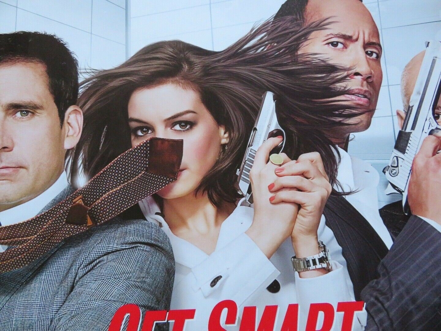 GET SMART QUAD (30"x 40") ROLLED POSTER STEVE CARELL ANNE HATHAWAY ALAN ARKIN Rendezvous Cinema Movie posters