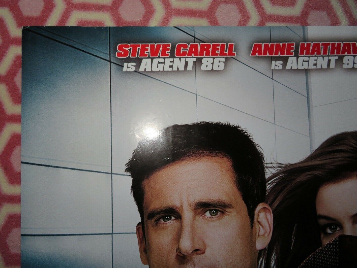 GET SMART QUAD (30"x 40") ROLLED POSTER STEVE CARELL ANNE HATHAWAY ALAN ARKIN Rendezvous Cinema Movie posters