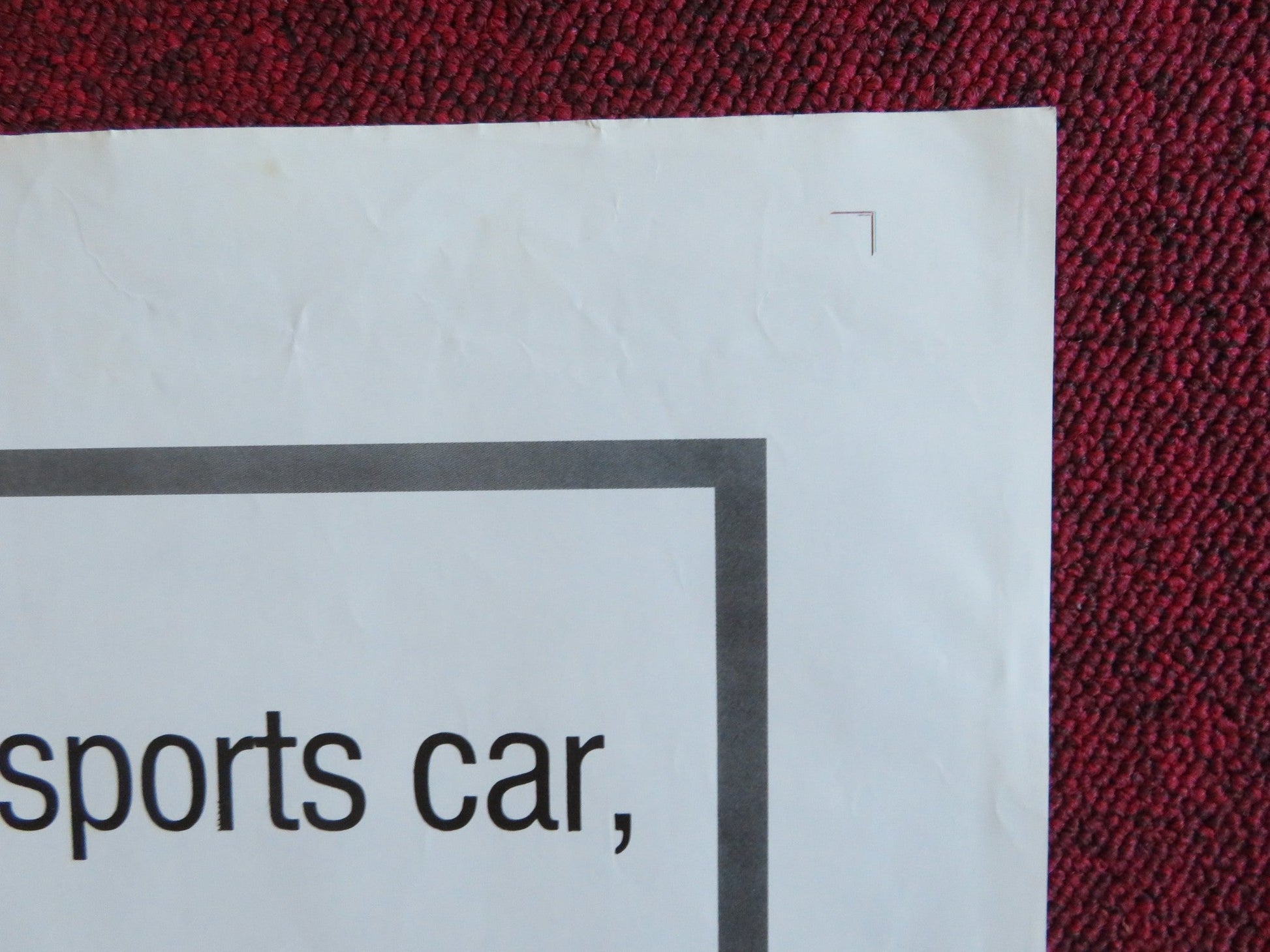 GET TO KNOW YOUR RABBIT FOLDED US ONE SHEET POSTER T. SMOTHERS ORSON WELLES 1972 Rendezvous Cinema Movie posters