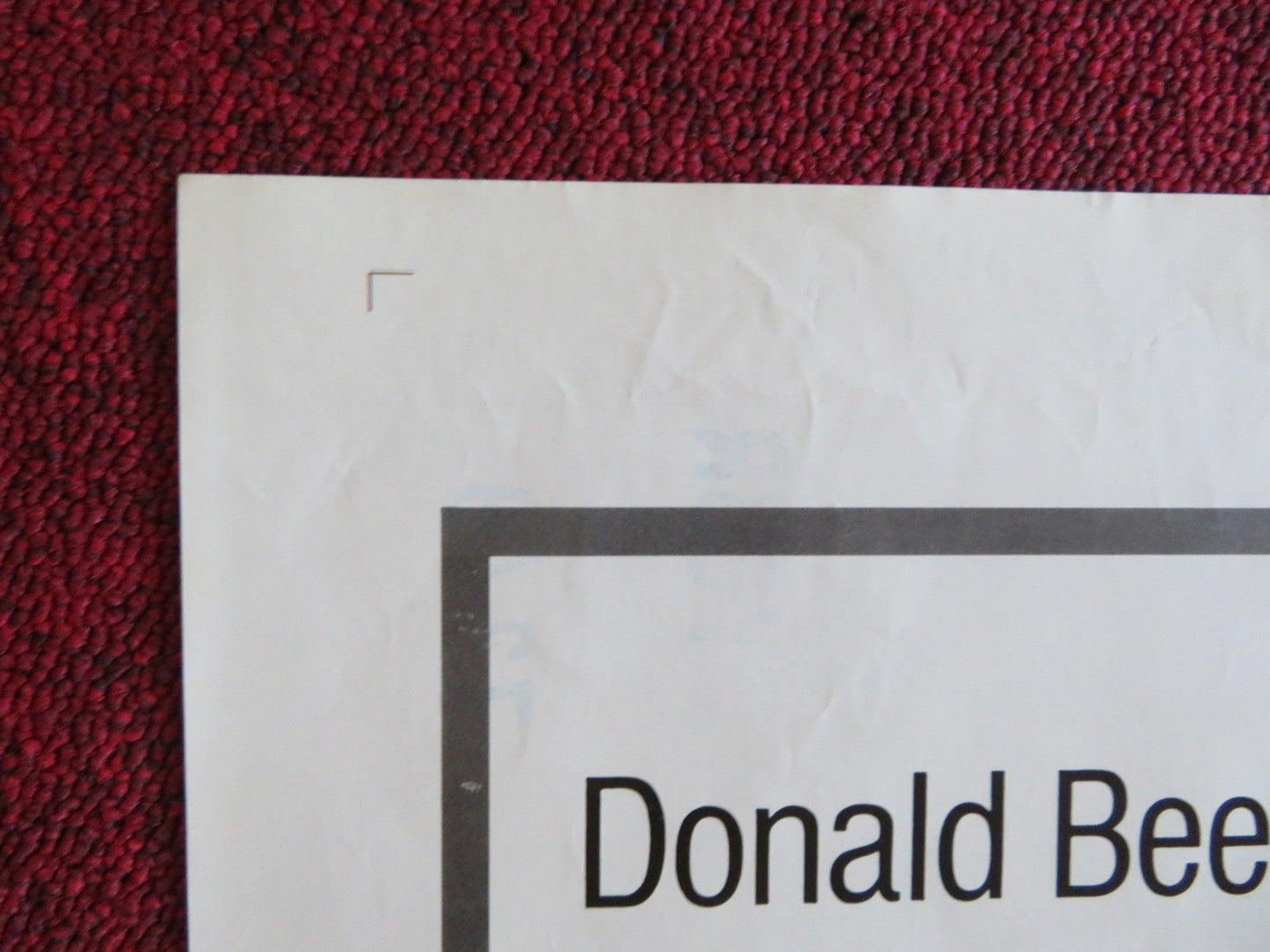 GET TO KNOW YOUR RABBIT FOLDED US ONE SHEET POSTER T. SMOTHERS ORSON WELLES 1972 Rendezvous Cinema Movie posters