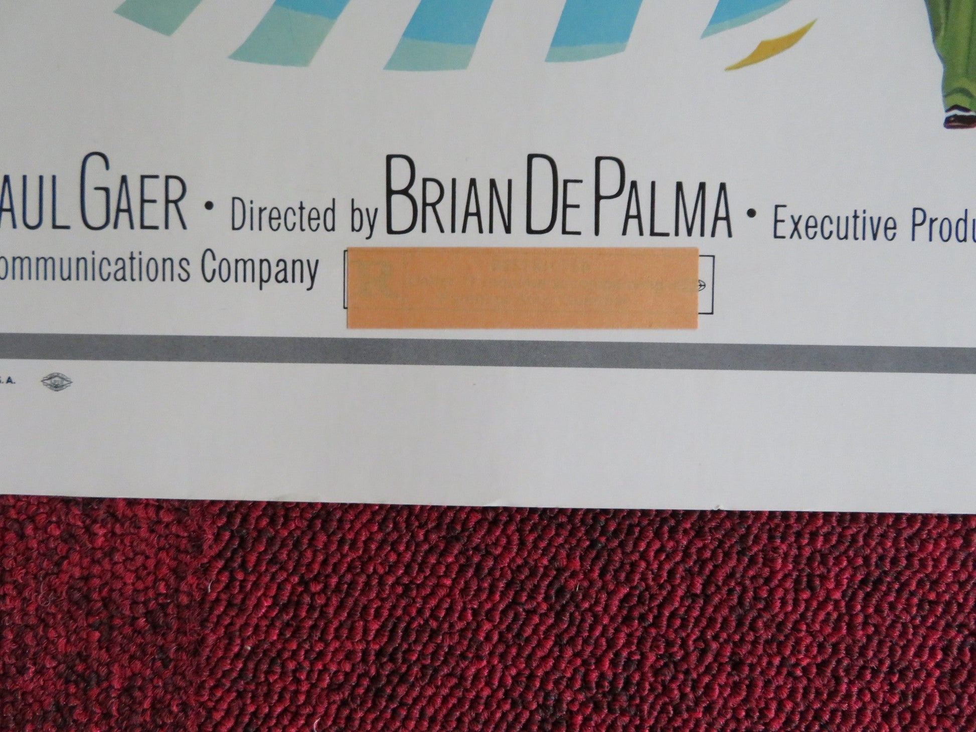 GET TO KNOW YOUR RABBIT US HALF SHEET (22"x 28") POSTER TOM SMOTHERS 1972 Rendezvous Cinema Movie posters