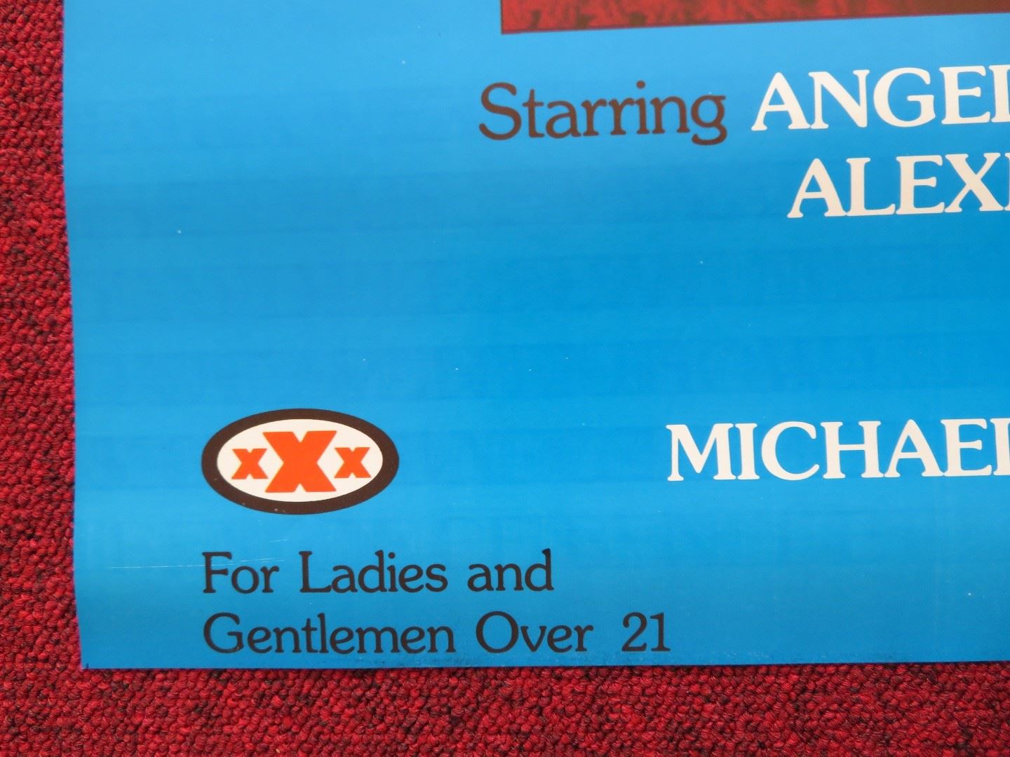 GETTING AHEAD ADULT (37.5" X 25") US ONE SHEET ROLLED POSTER ANGEL CASH 1983 - Rendezvous Cinema