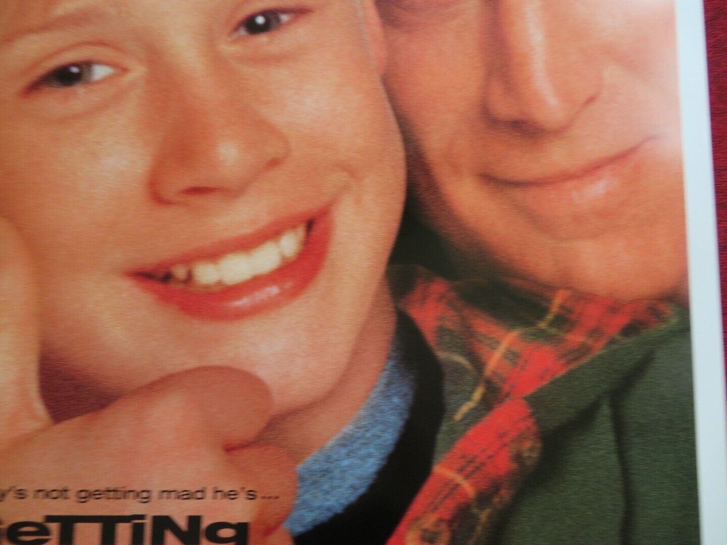 GETTING EVEN WITH DAD US ONE SHEET ROLLED POSTER MACAULAY CULKIN TED DANSON '94 Movie posters
