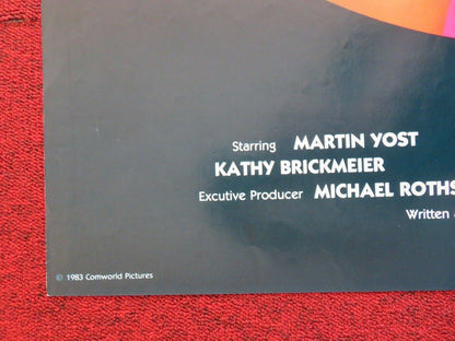 GETTING IT ON FOLDED US ONE SHEET POSTER MARTIN YOST HEATHER KENNEDY 1983 Movie posters