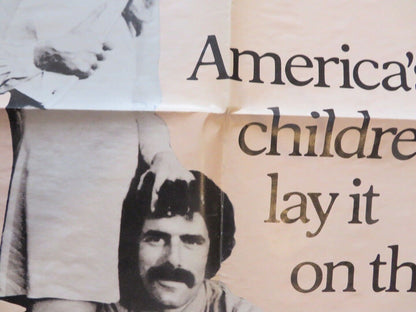 GETTING STRAIGHT FOLDED US ONE SHEET POSTER ELLIOT GOULD CANDICE BERGEN 1970 Movie posters