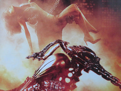 GHOST RIDER UK QUAD (30"x 40") ROLLED POSTER NICOLAS CAGE PETER FONDA 2007 Rendezvous Cinema Movie posters