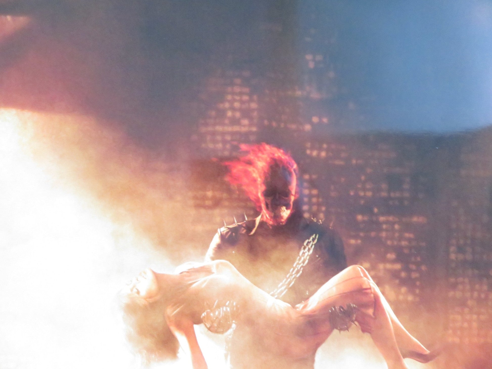 GHOST RIDER US ONE SHEET ROLLED POSTER NICOLAS CAGE EVA MENDES 2007 Rendezvous Cinema Movie posters