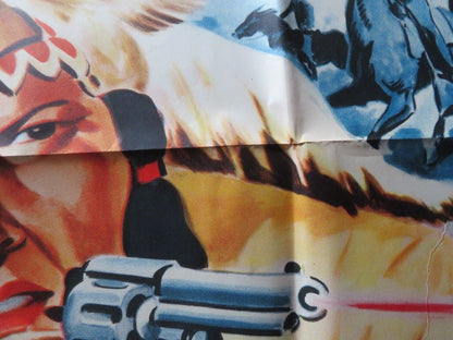 GHOST RIDERS OF THE WEST / THE PHANTOM RIDER FOLDED US ONE SHEET POSTER 1946 Movie posters