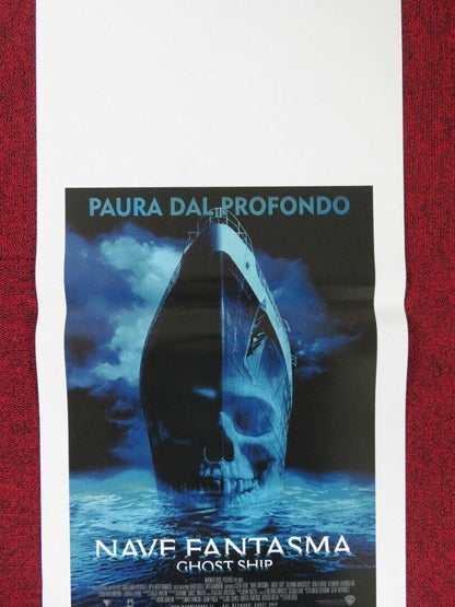 GHOST SHIP ITALIAN LOCANDINA (27.5"x13") POSTER JULIANNA MARGULIES 2002 Movie posters