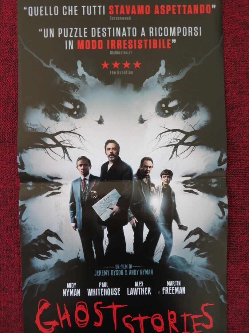 GHOST STORIES ITALIAN LOCANDINA (26.5"x12.5") POSTER ANDY NYMAN 2017 Rendezvous Cinema Movie posters