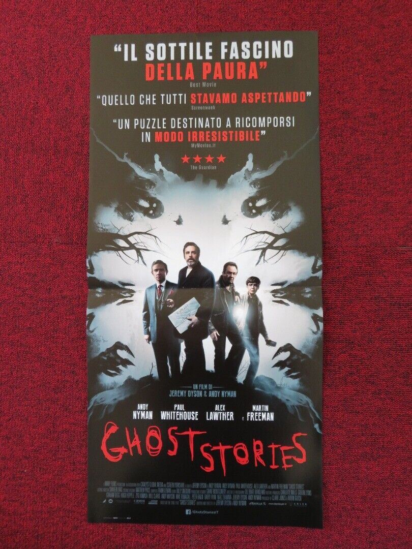GHOST STORIES ITALIAN LOCANDINA (26.5"x12.5") POSTER ANDY NYMAN 2017 Rendezvous Cinema Movie posters