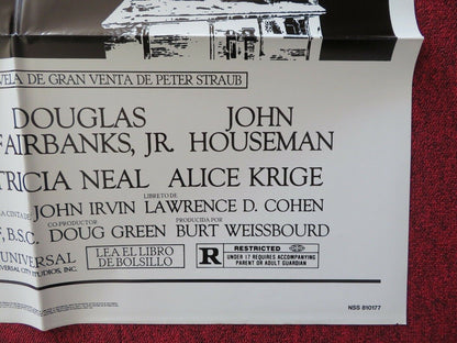 GHOST STORY SPANISH ONE SHEET FOLDED POSTER FRED ASTAIRE MELVYN DOUGLAS 1981 - Rendezvous Cinema