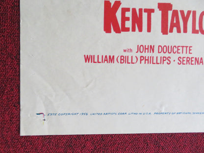 GHOST TOWN FOLDED US ONE SHEET POSTER KENT TAYLOR JOHN SMITH 1956 Rendezvous Cinema Movie posters
