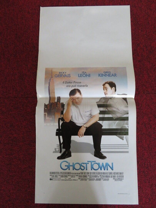 GHOST TOWN ITALIAN LOCANDINA (27.5"x13") POSTER RICKY GERVAIS GREG KINNEAR 2008 Movie posters