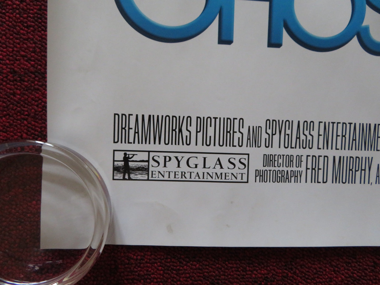 GHOST TOWN QUAD (30"x 40") ROLLED POSTER RICKY GERVAIS GREG KINNEAR 2008 Rendezvous Cinema Movie posters