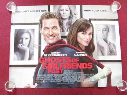 GHOSTS OF GIRLFRIENDS PAST UK QUAD (30"x 40") ROLLED POSTER M. MCCONAUGHEY 2009 Rendezvous Cinema Movie posters
