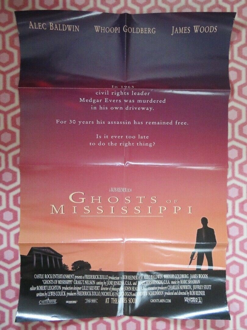 GHOSTS OF MISSISSIPPI US ONE SHEET POSTER ROB REINER ALEC BALDWIN '96 Movie posters