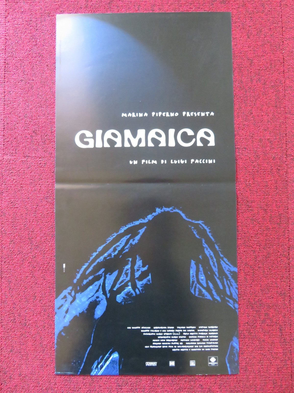 GIAMAICA ITALIAN LOCANDINA POSTER GIUSEPPE APOLLONI ALBERTO ROSSATTI 1998 Rendezvous Cinema Movie posters