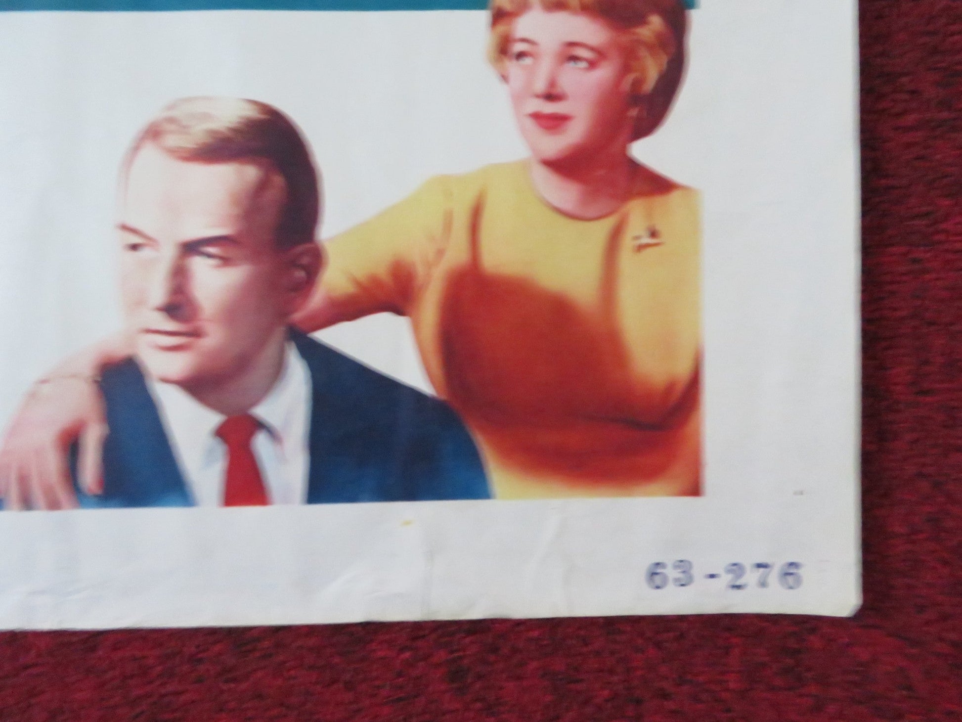 GIDGET GOES TO ROME HALF SHEET (22"x 28") POSTER JAMES DARREN JESSIE ROYCE 1963 Rendezvous Cinema Movie posters