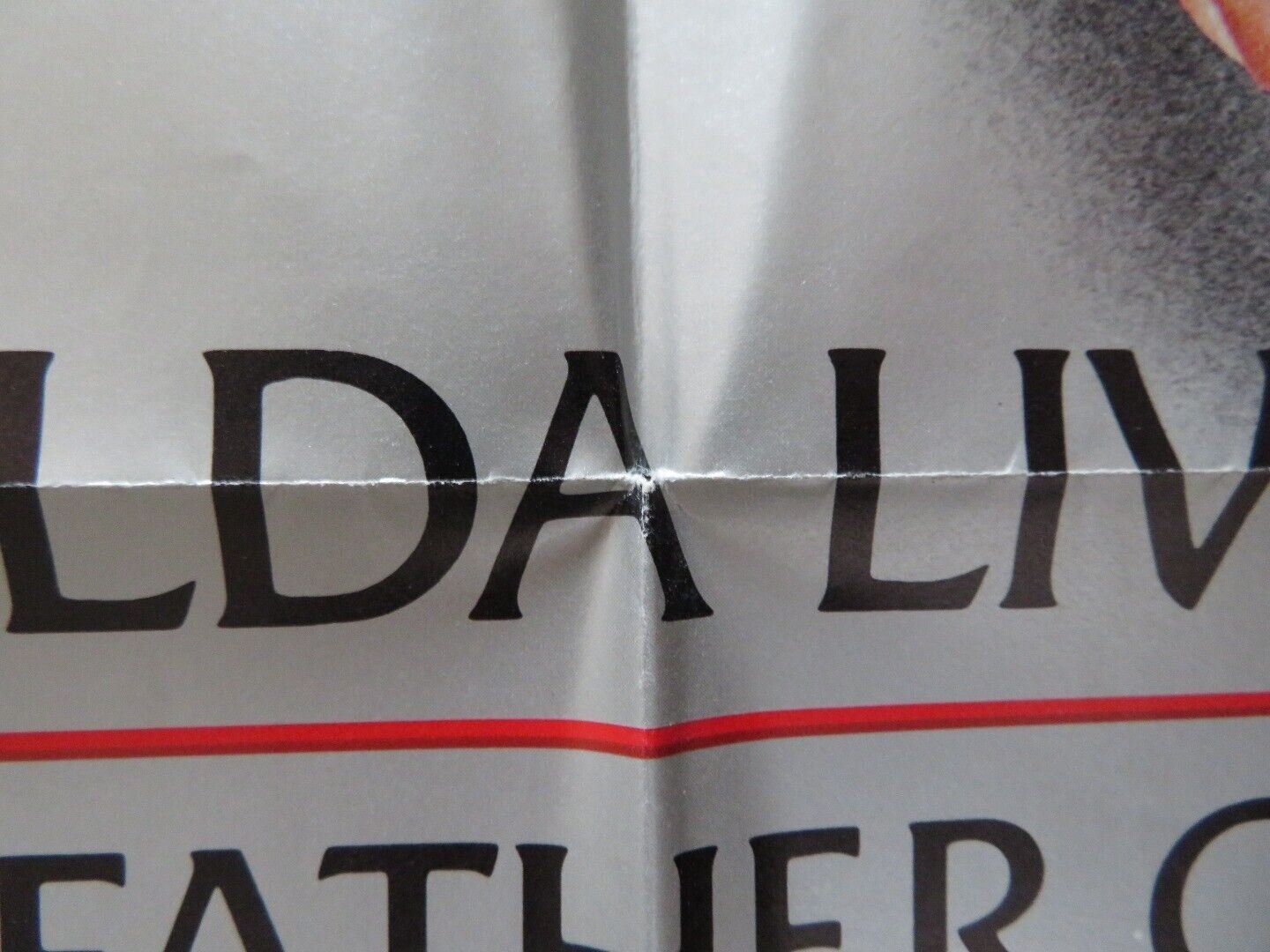 GILDA LIVE FOLDED US ONE SHEET POSTER GILDA RADNER DON NOVELLO 1980 - Rendezvous Cinema