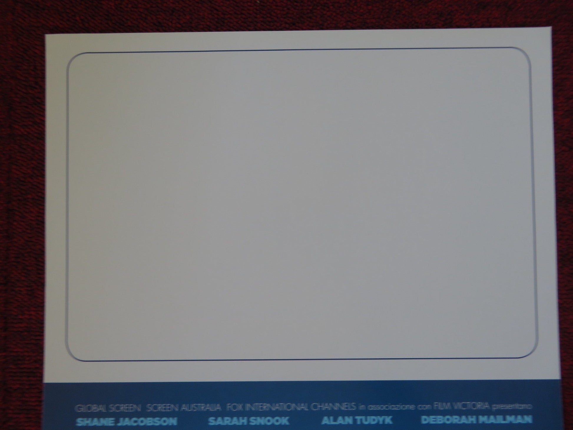 GIOTTO L'AMICO DEI PINGUINI ITALIAN LOCANDINA (26.5"x12.5") POSTER 2015 Rendezvous Cinema Movie posters