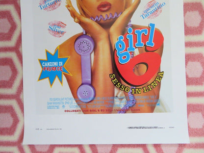 GIRL 6 ITALIAN LOCANDINA (27.5"x 13") POSTER SPIKE LEE 1996 Movie posters