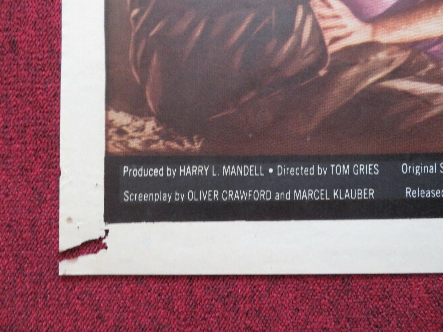 GIRL IN THE WOODS US ONE SHEET POSTER FORREST TUCKER MARGARET HAYES 1958 Movie posters