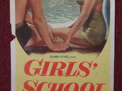GIRLS' SCHOOL US INSERT (14"x 36") POSTER ANNE SHIRLEY NAN GREY 1938 Movie posters