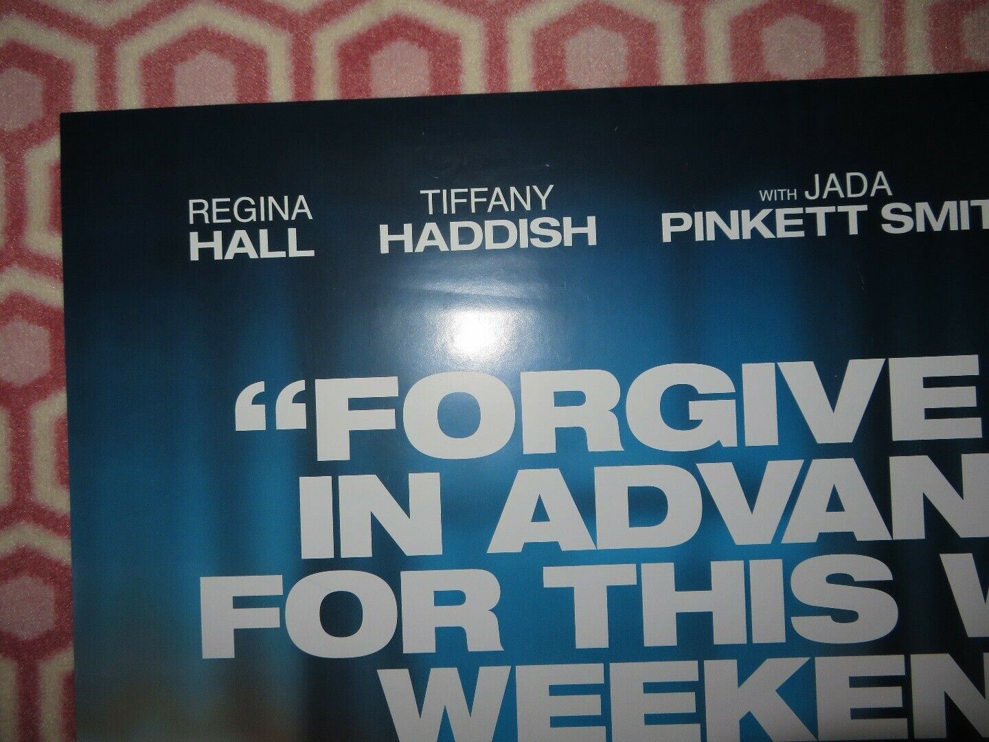 GIRLS TRIP UK ONE SHEET (27"x 41") ROLLED POSTER TIFFIANY HADDISH QUEEN LATIFAH - Rendezvous Cinema