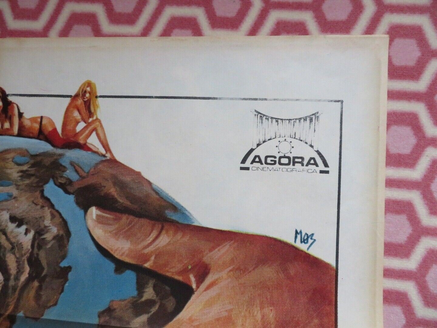 GIRO GIOTONDO CON IL SESSO E BELLO IL MONDO ITALIAN 2 FOGLIO POSTER 1976 Movie posters