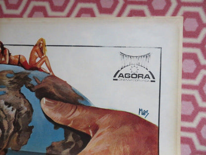 GIRO GIOTONDO CON IL SESSO E BELLO IL MONDO ITALIAN 2 FOGLIO POSTER 1976 Movie posters