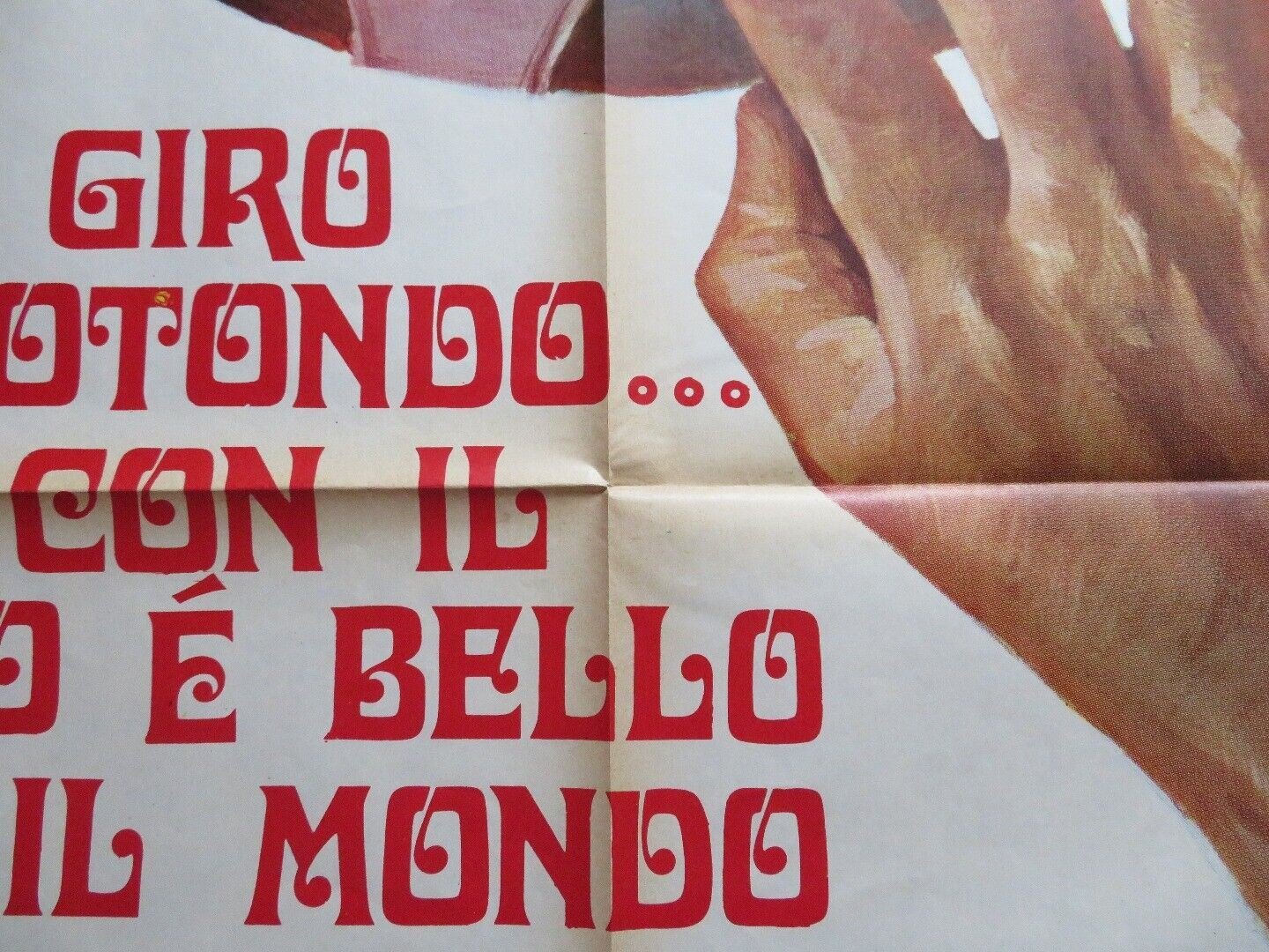 GIRO GIOTONDO CON IL SESSO E BELLO IL MONDO ITALIAN 2 FOGLIO POSTER 1976 Movie posters